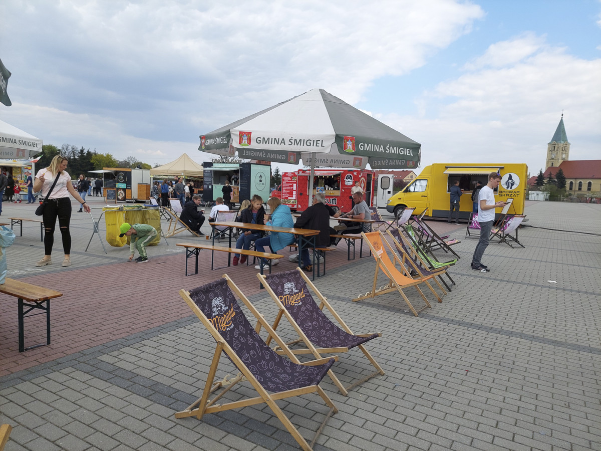 Motopiknik i Food Trucki w Śmiglu [ZDJĘCIA]