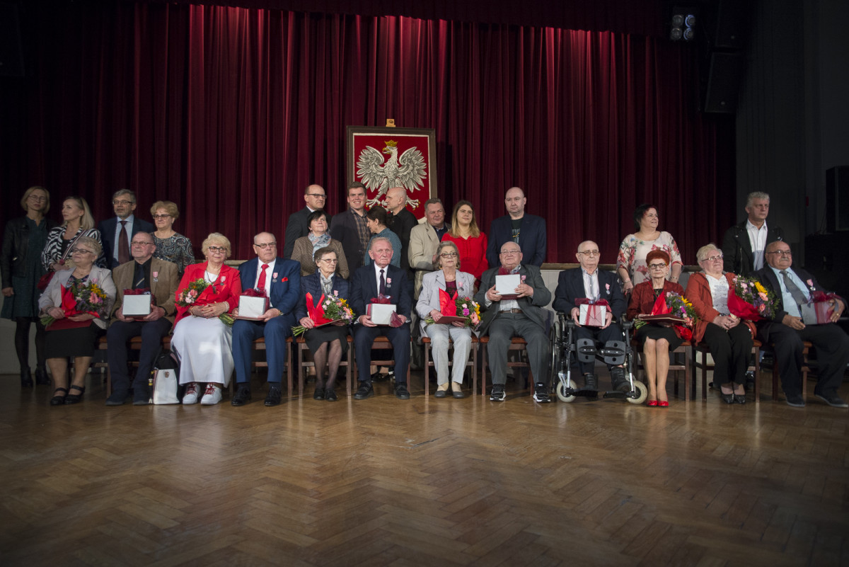 Złote gody w Kościanie. Co najmniej pół wieku razem [ZDJĘCIA]