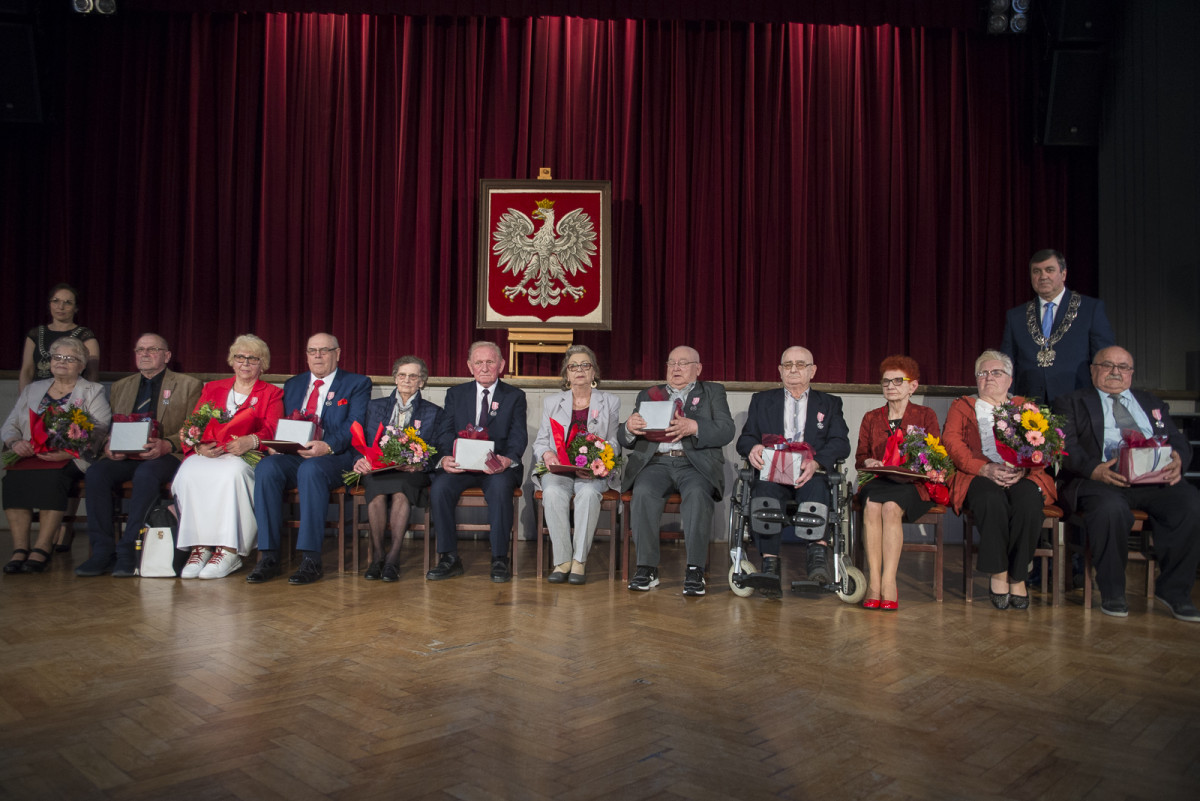 Złote gody w Kościanie. Co najmniej pół wieku razem [ZDJĘCIA]