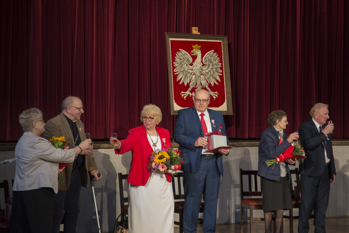 Złote gody w Kościanie. Co najmniej pół wieku razem [ZDJĘCIA]