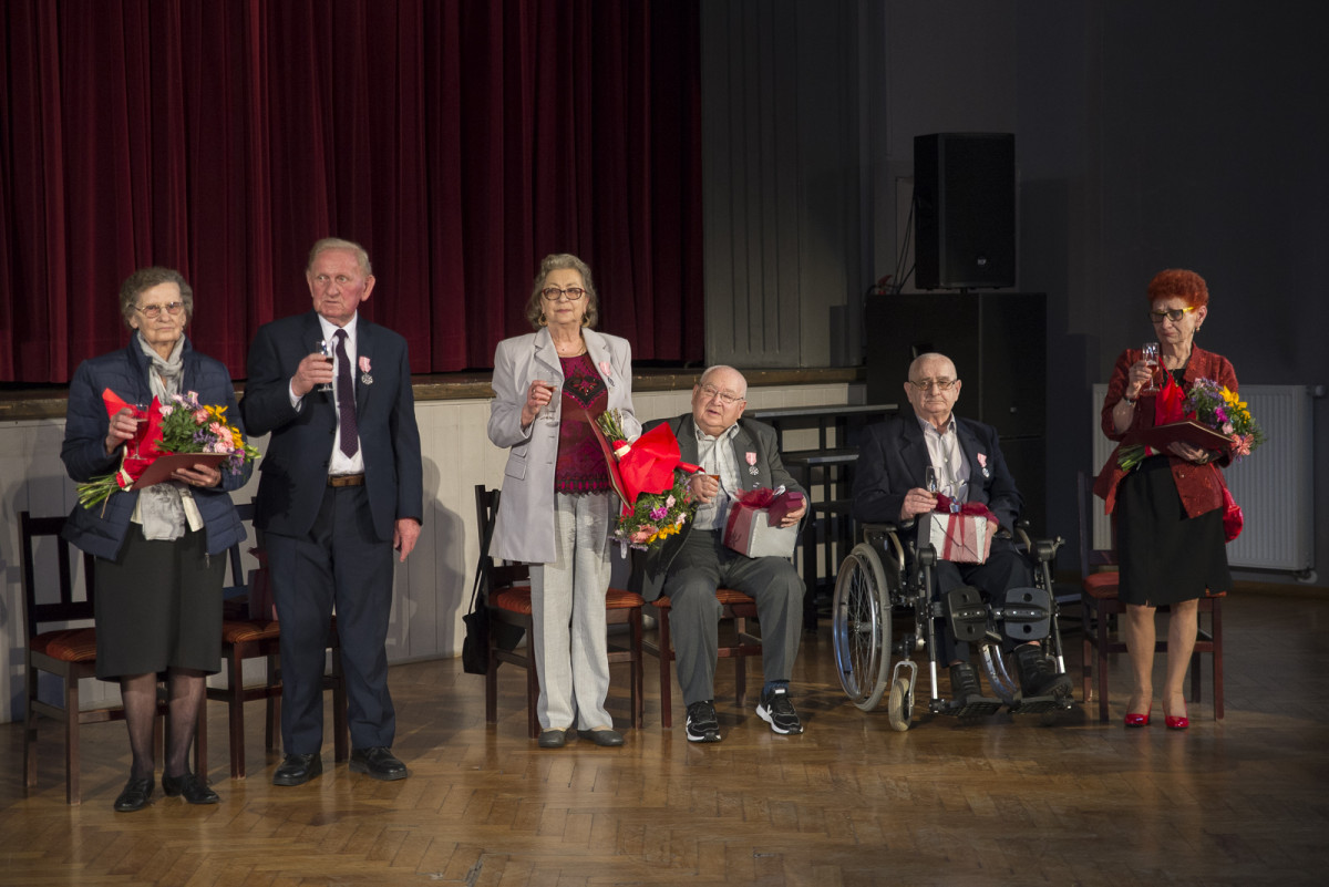 Złote gody w Kościanie. Co najmniej pół wieku razem [ZDJĘCIA]