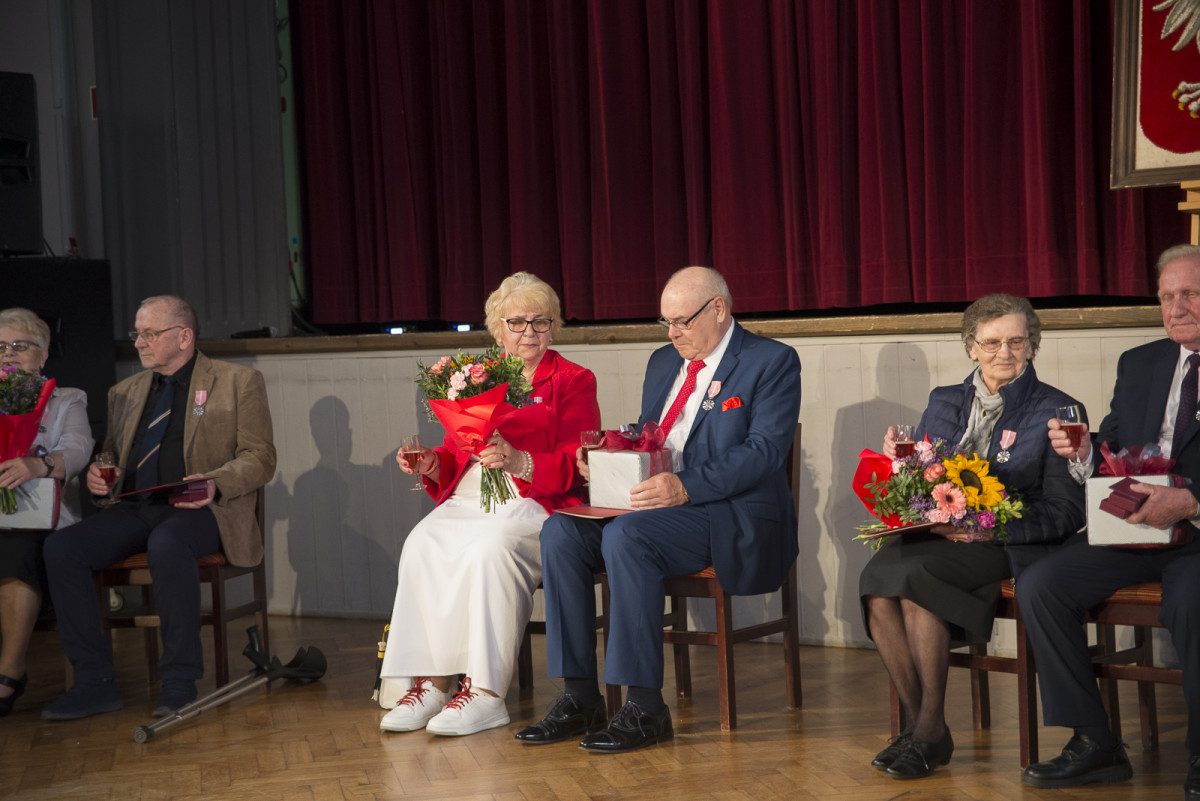 Złote gody w Kościanie. Co najmniej pół wieku razem [ZDJĘCIA]