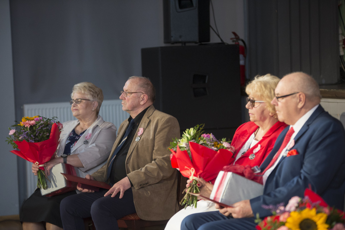 Złote gody w Kościanie. Co najmniej pół wieku razem [ZDJĘCIA]
