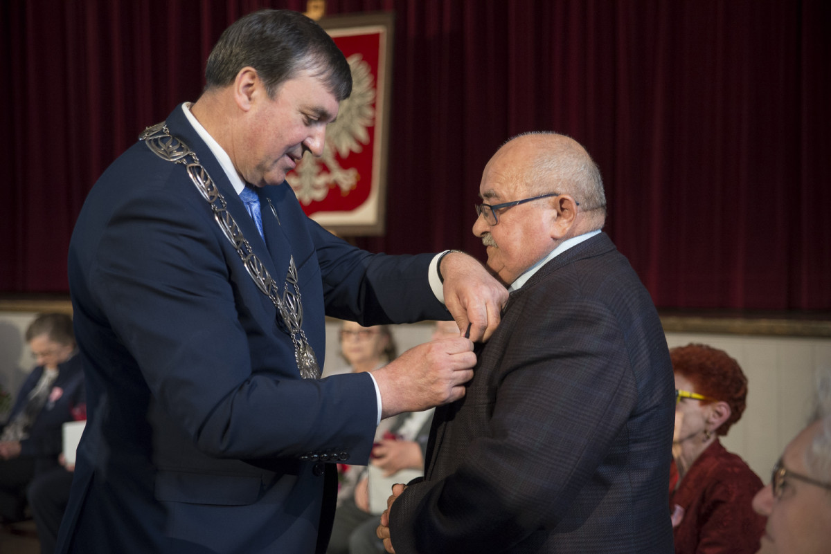 Złote gody w Kościanie. Co najmniej pół wieku razem [ZDJĘCIA]