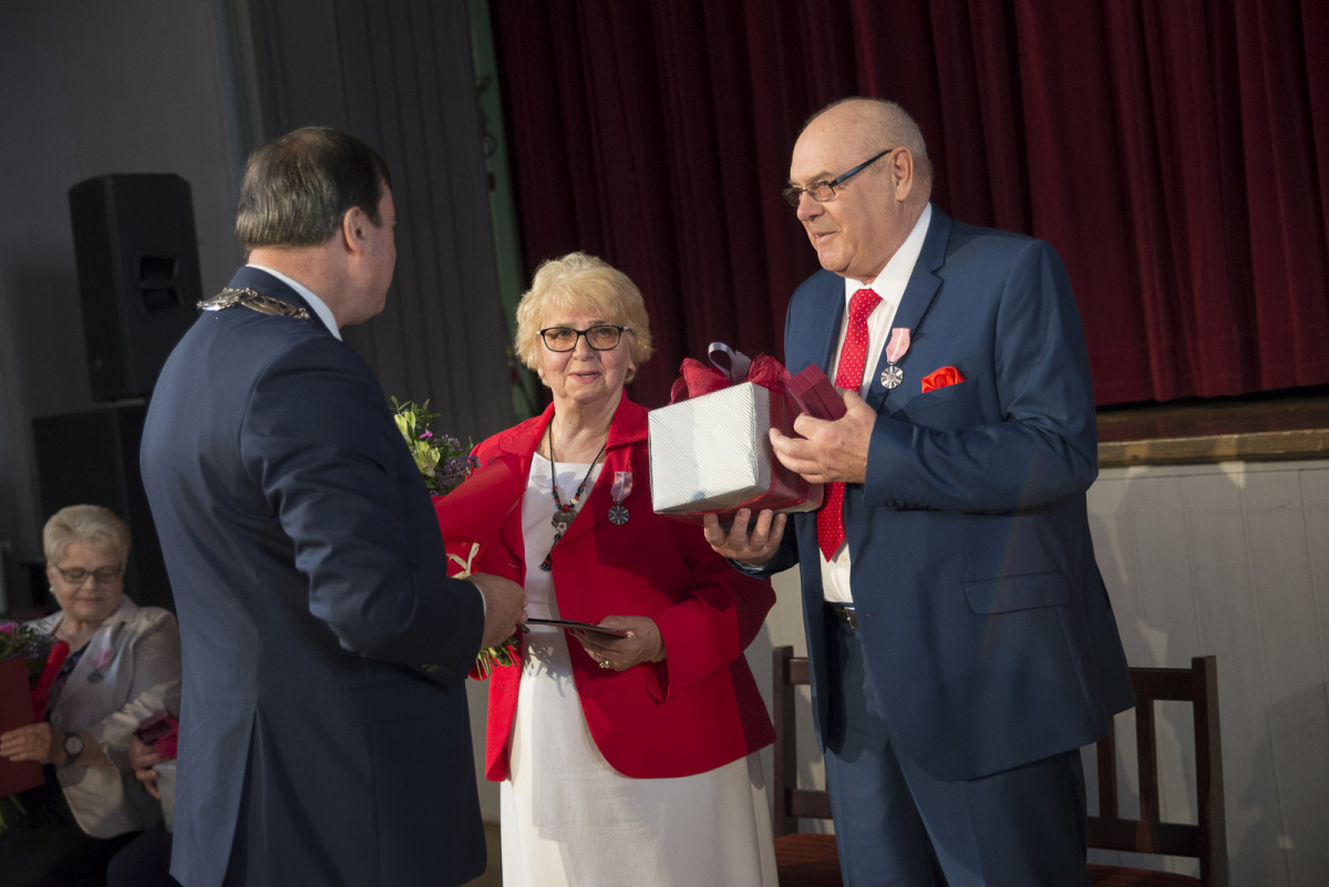 Złote gody w Kościanie. Co najmniej pół wieku razem [ZDJĘCIA]