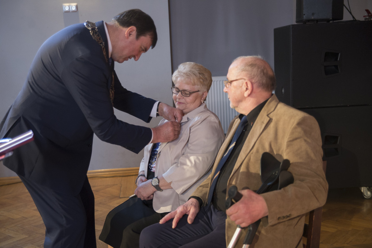 Złote gody w Kościanie. Co najmniej pół wieku razem [ZDJĘCIA]