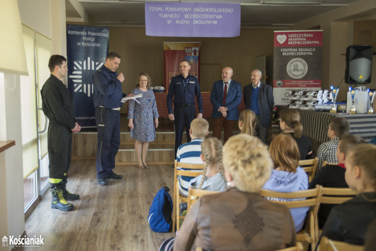 Policyjny konkurs o bezpieczeństwie w ruchu drogowym [ZDJĘCIA]