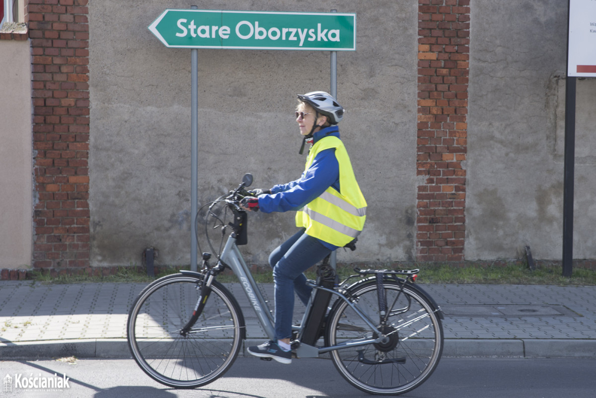 Powiatowy rajd rowerowy z Kościana do Starego Gołębina [ZDJĘCIA]