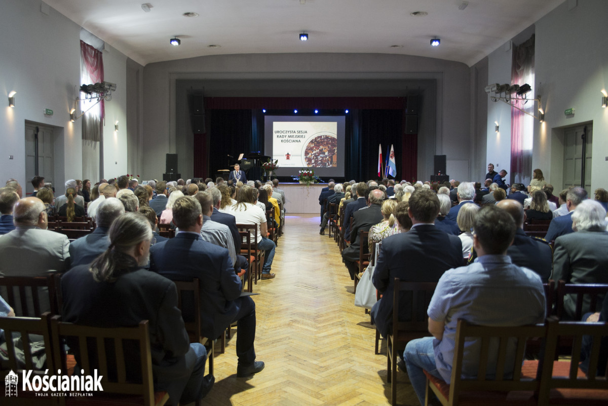 Uroczysta sesja Rady Miejskiej zainaugurowała Święto Kościana [ZDJĘCIA]