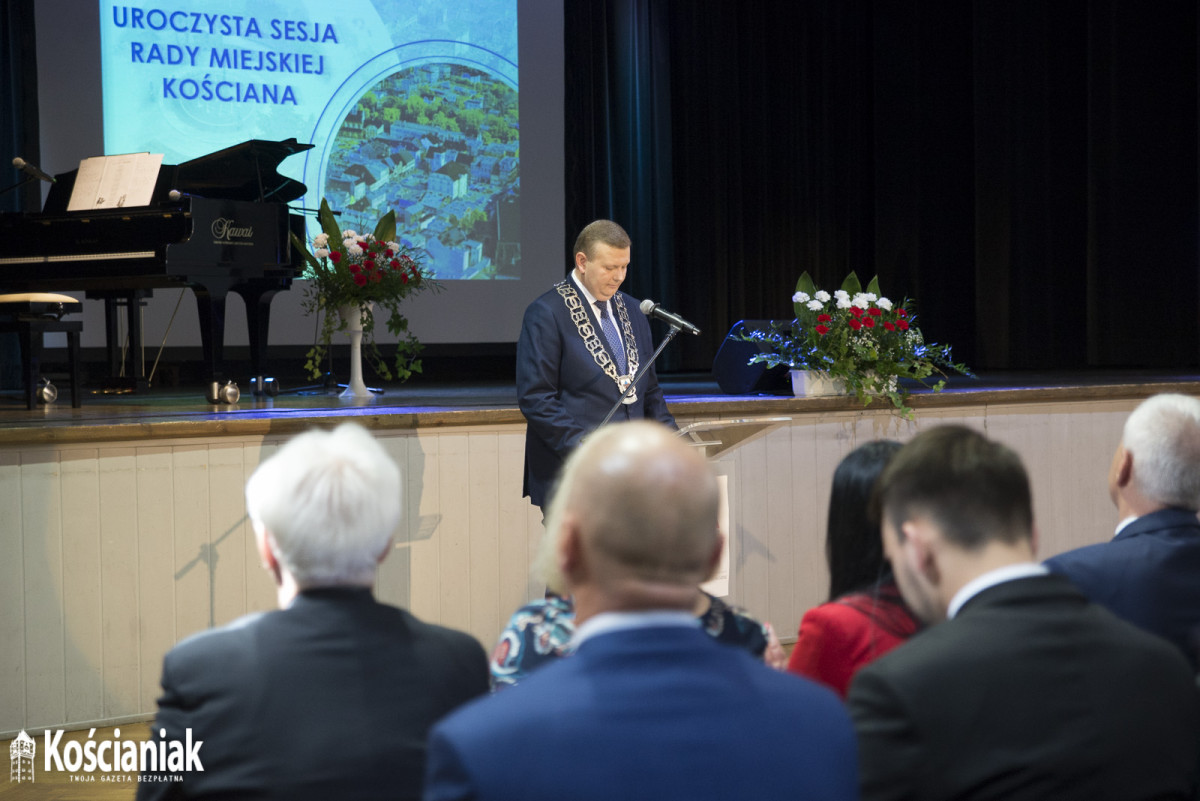 Uroczysta sesja Rady Miejskiej zainaugurowała Święto Kościana [ZDJĘCIA]