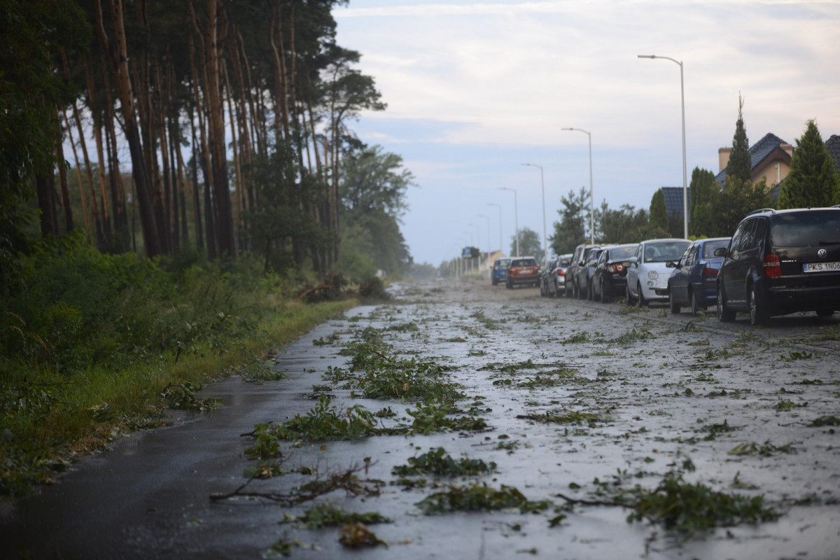 17 wezwań strażaków w związku z gwałtowną ulewą [ZDJĘCIA]