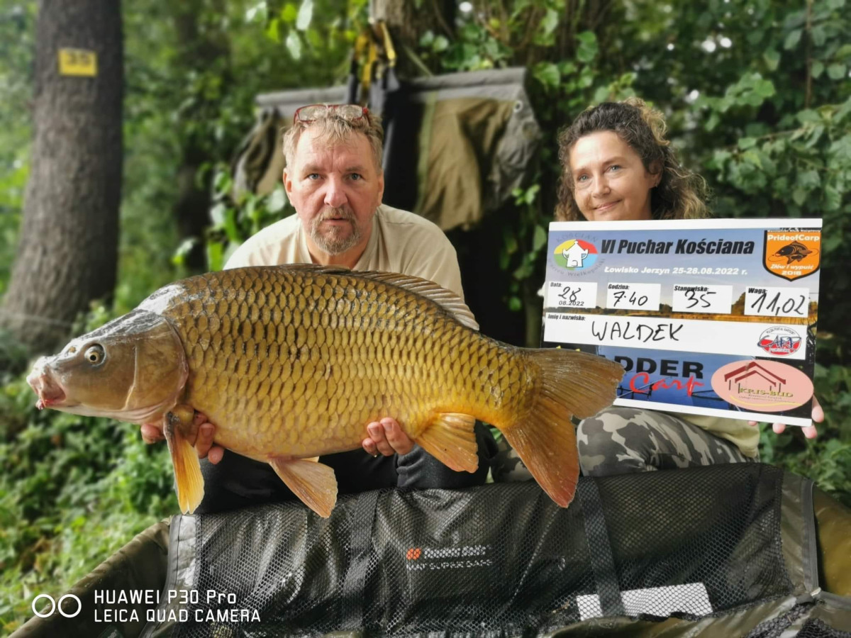 Puchar Kościana w wędkarstwie karpiowym [ZDJĘCIA]