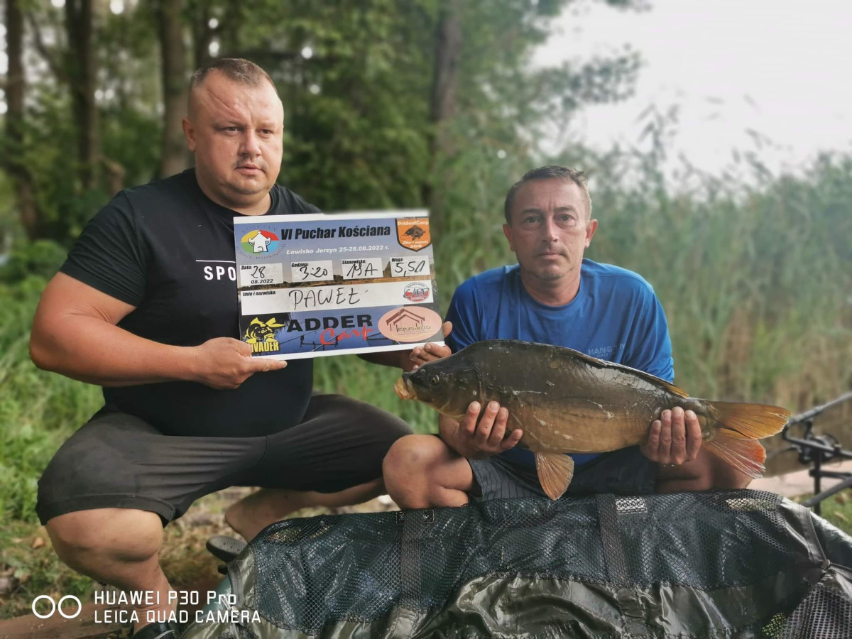 Puchar Kościana w wędkarstwie karpiowym [ZDJĘCIA]