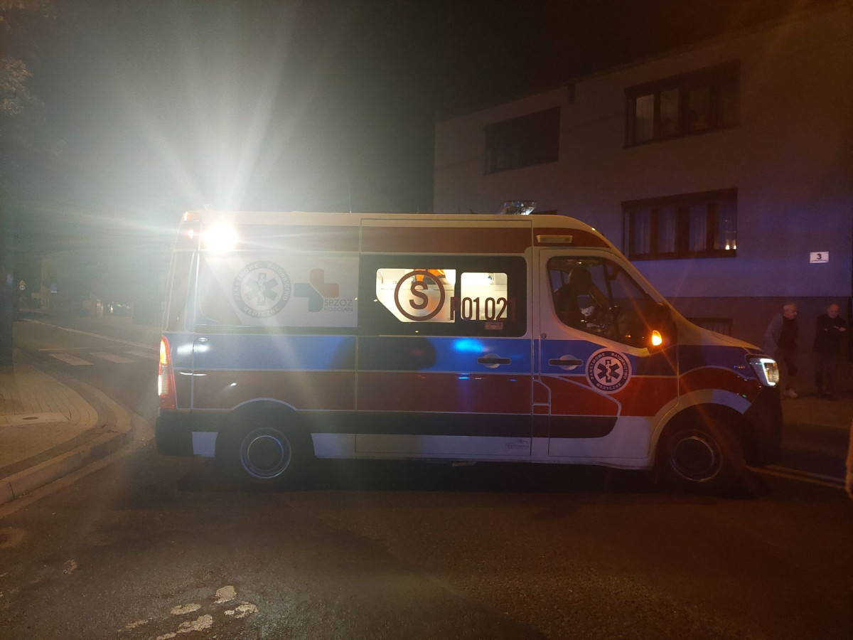 Zderzenie motocykla i osobówki w Czempiniu [ZDJĘCIA]