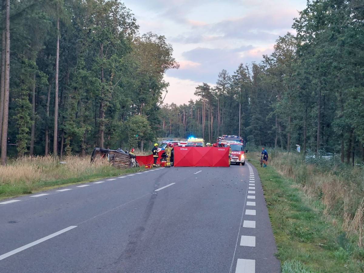 Czołowe zderzenie, cztery osoby ranne [ZDJĘCIA]