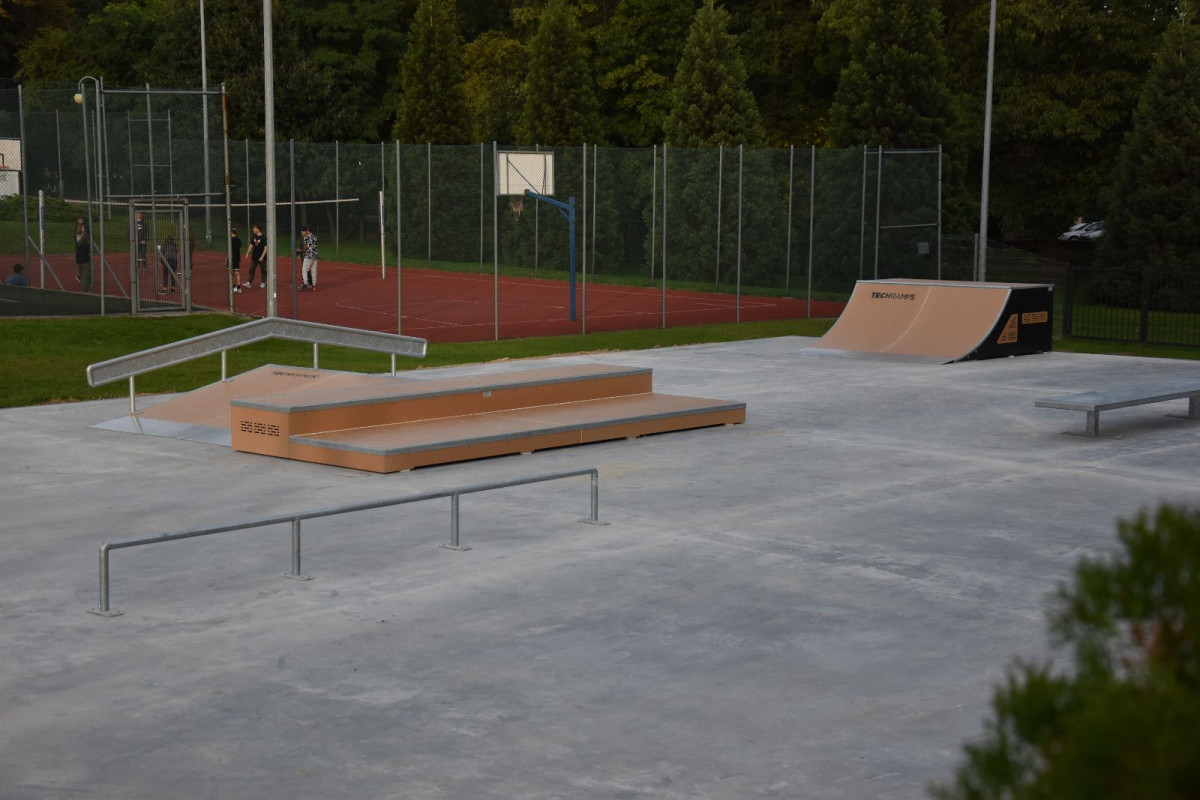 Skatepark w Śmiglu na ukończeniu [ZDJĘCIA]
