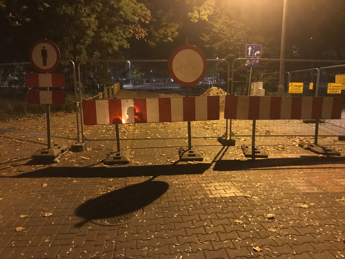 Most na Strzeleckiej zamknięty