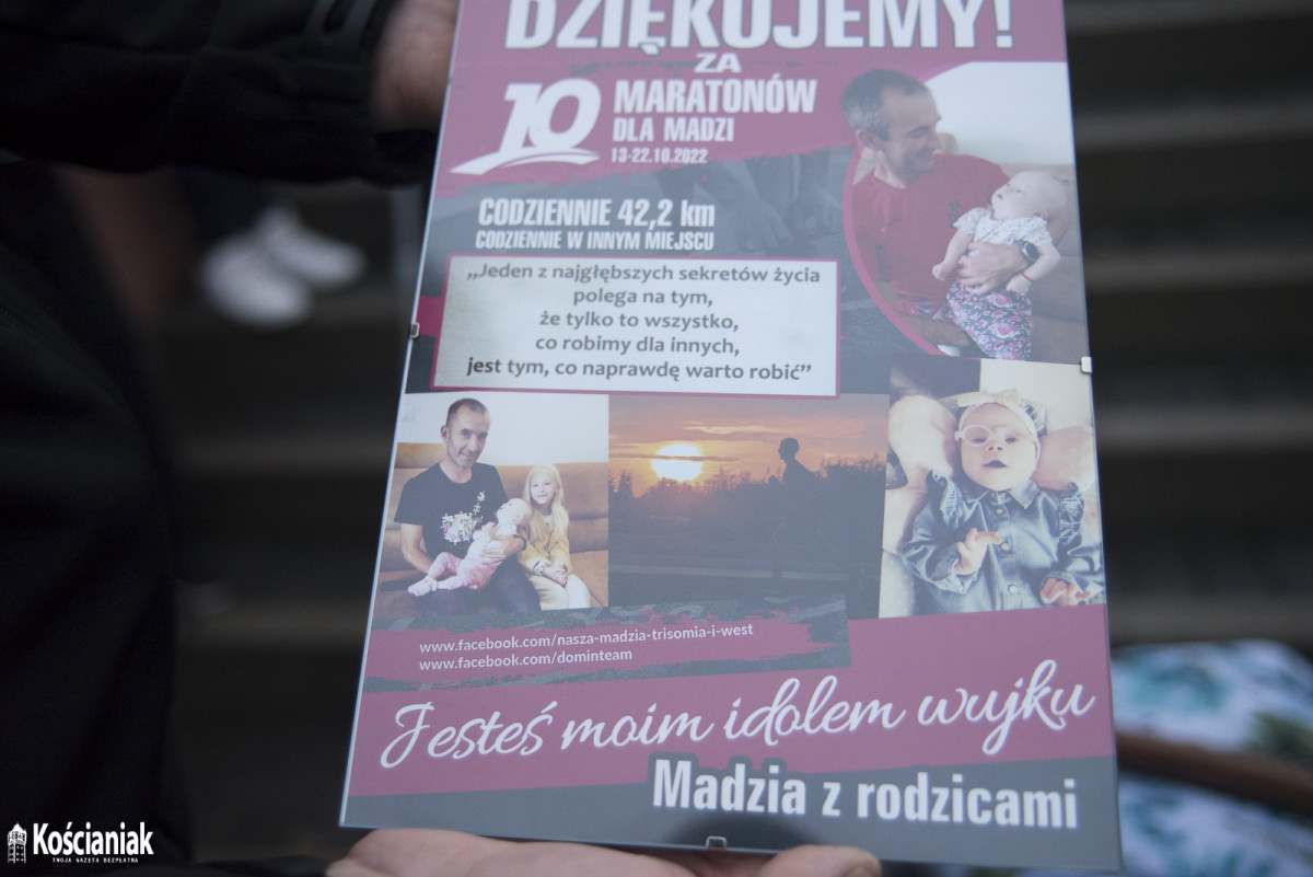 10 maratonów dla Madzi. Wzruszający finał [ZDJĘCIA]