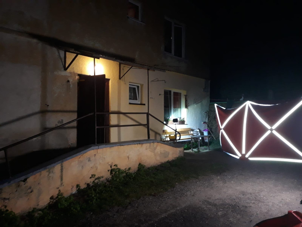 Pożar w domu mieszkalnym. Jedna osoba nie żyje [ZDJĘCIA]