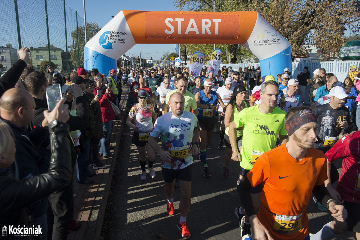 XVI Międzynarodowy Kościański Półmaraton [ZDJĘCIA]