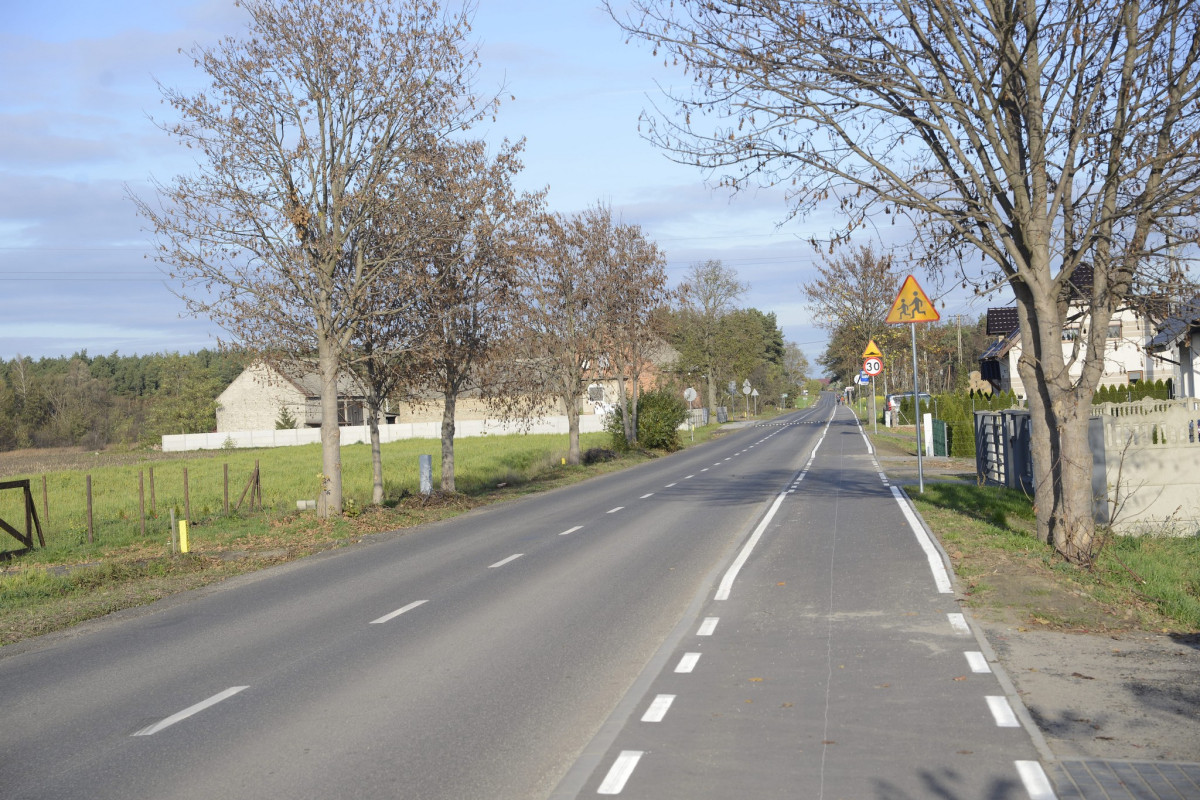 Otwarcie drogi w Zbęchach Pole [ZDJĘCIA]