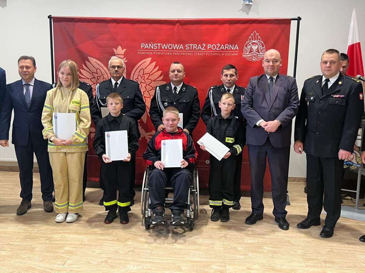 Promesy dla Młodzieżowych Drużyn Pożarniczych [ZDJĘCIA]