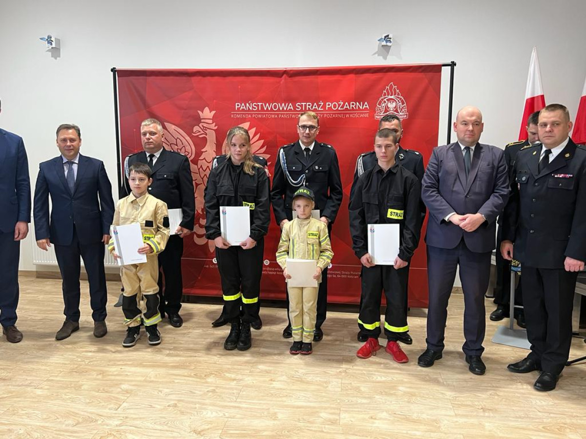 Promesy dla Młodzieżowych Drużyn Pożarniczych [ZDJĘCIA]