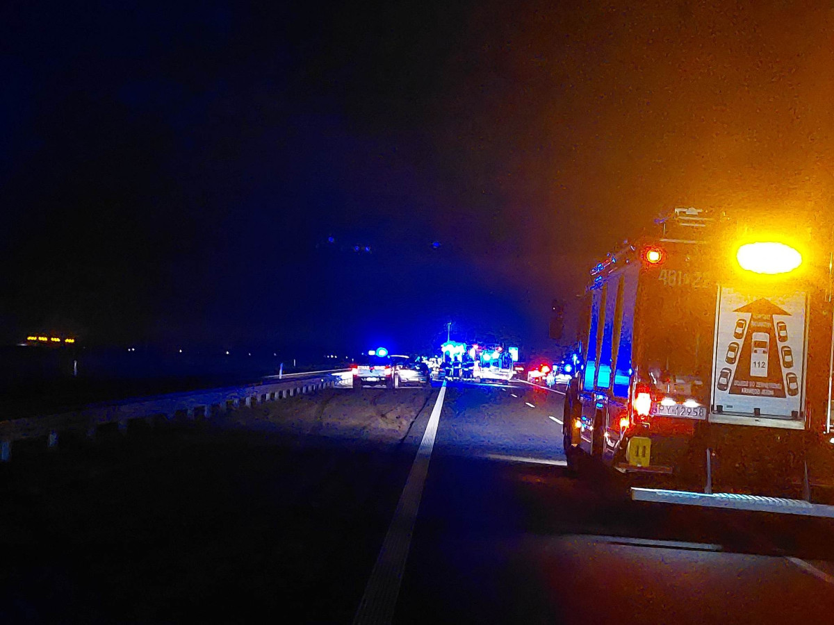 Śmiertelny wypadek na S5. Nie żyją dwie osoby [ZDJĘCIA]