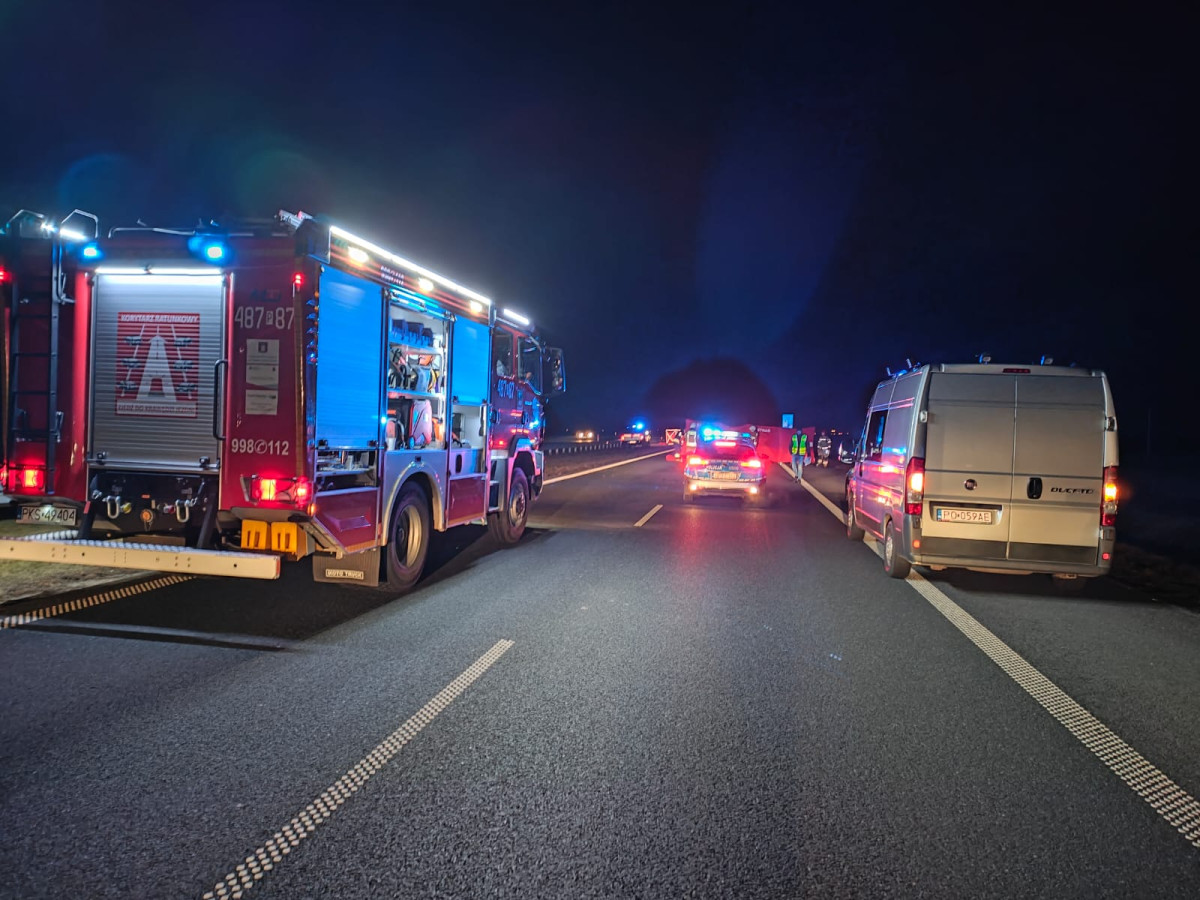 Śmiertelny wypadek na S5. Nie żyją dwie osoby [ZDJĘCIA]