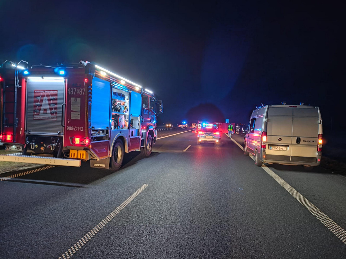Śmiertelny wypadek na S5. Nie żyją dwie osoby [ZDJĘCIA]