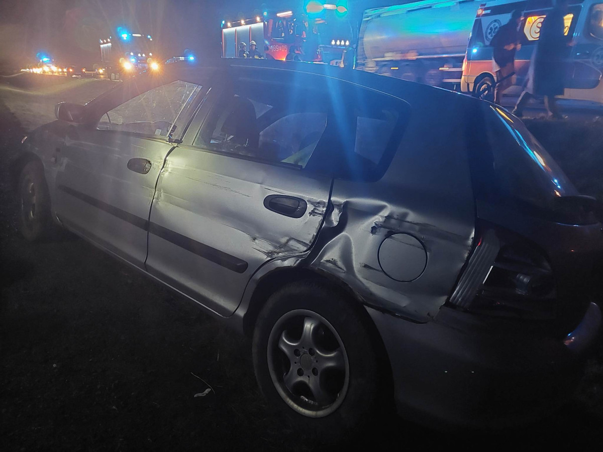 Stracił panowanie nad pojazdem. Wylądował w rowie [ZDJĘCIA]