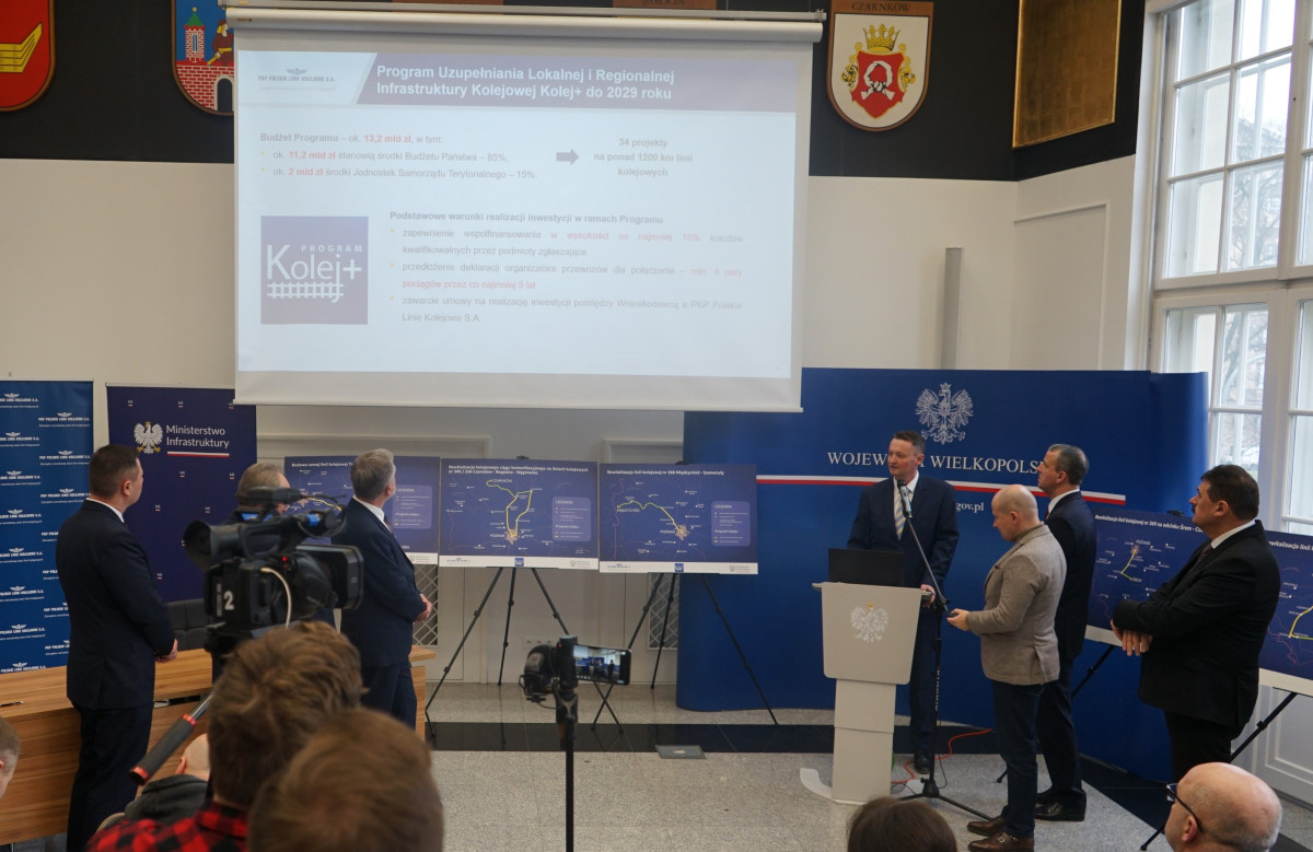 Kolejny krok do połączenia kolejowego Czempiń-Śrem