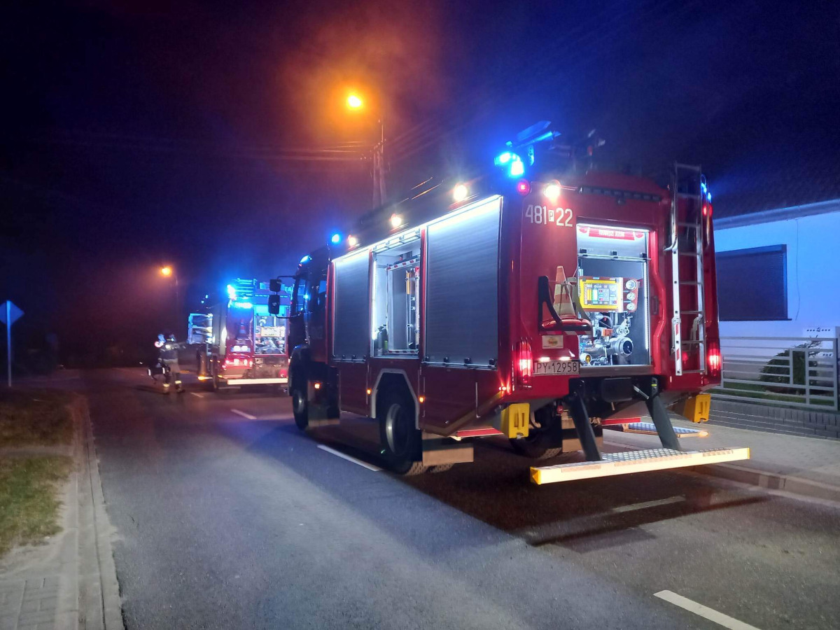 Pożar poddasza w domu mieszkalnym w Widziszewie [ZDJĘCIA]