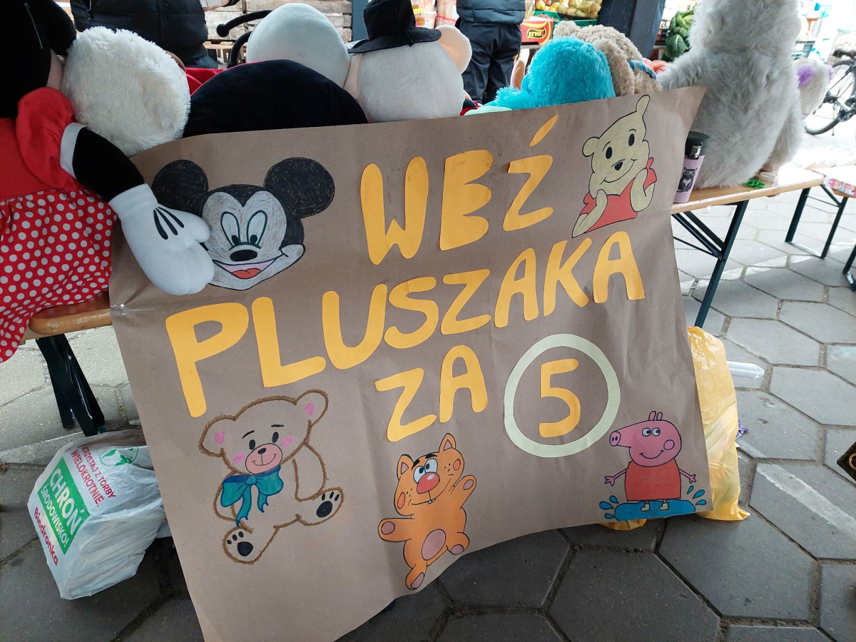Kiermasz dla Antosia na targowisku w Kościanie