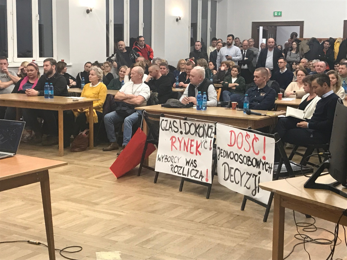 Spotkanie w sprawie Rynku w sali OSP [ZDJĘCIA]