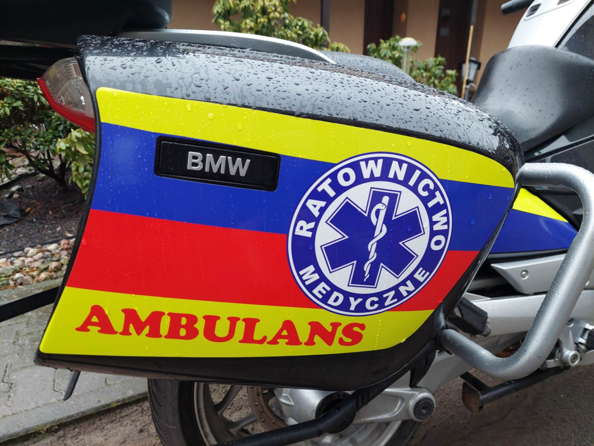 Ratownik ma nowy motoambulans