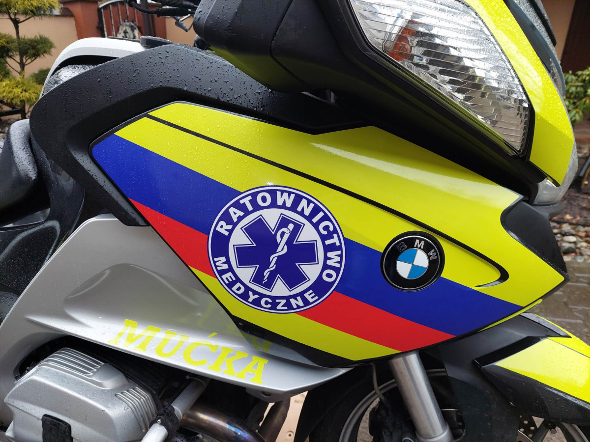 Ratownik ma nowy motoambulans
