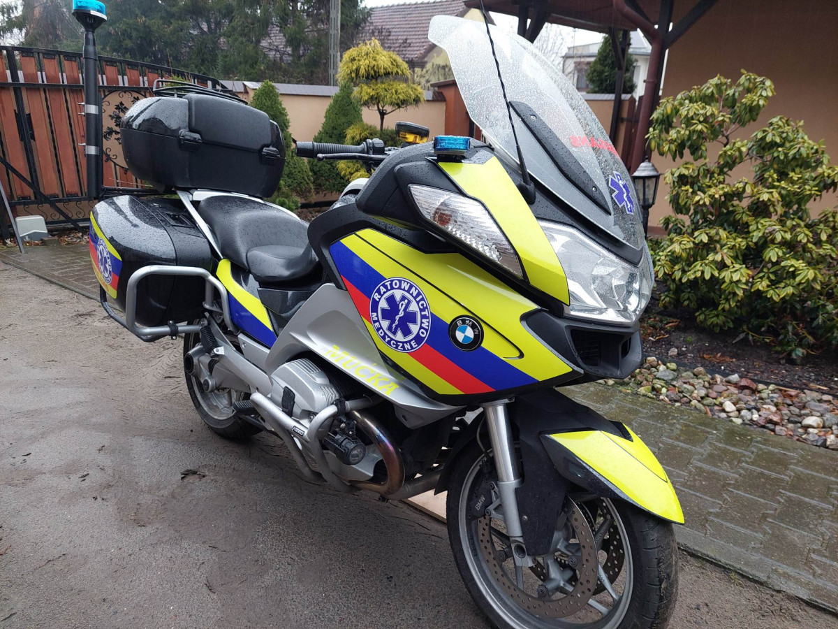 Ratownik ma nowy motoambulans