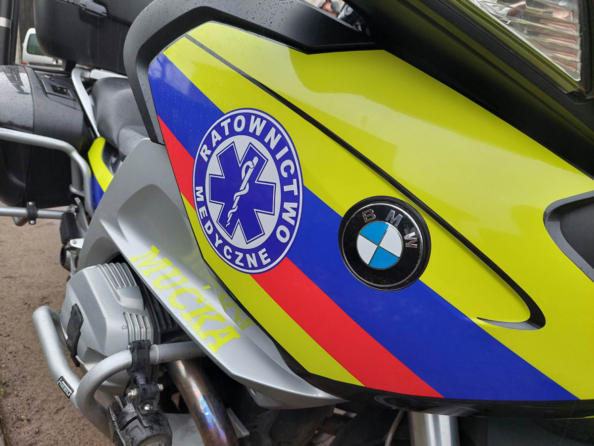 Ratownik ma nowy motoambulans