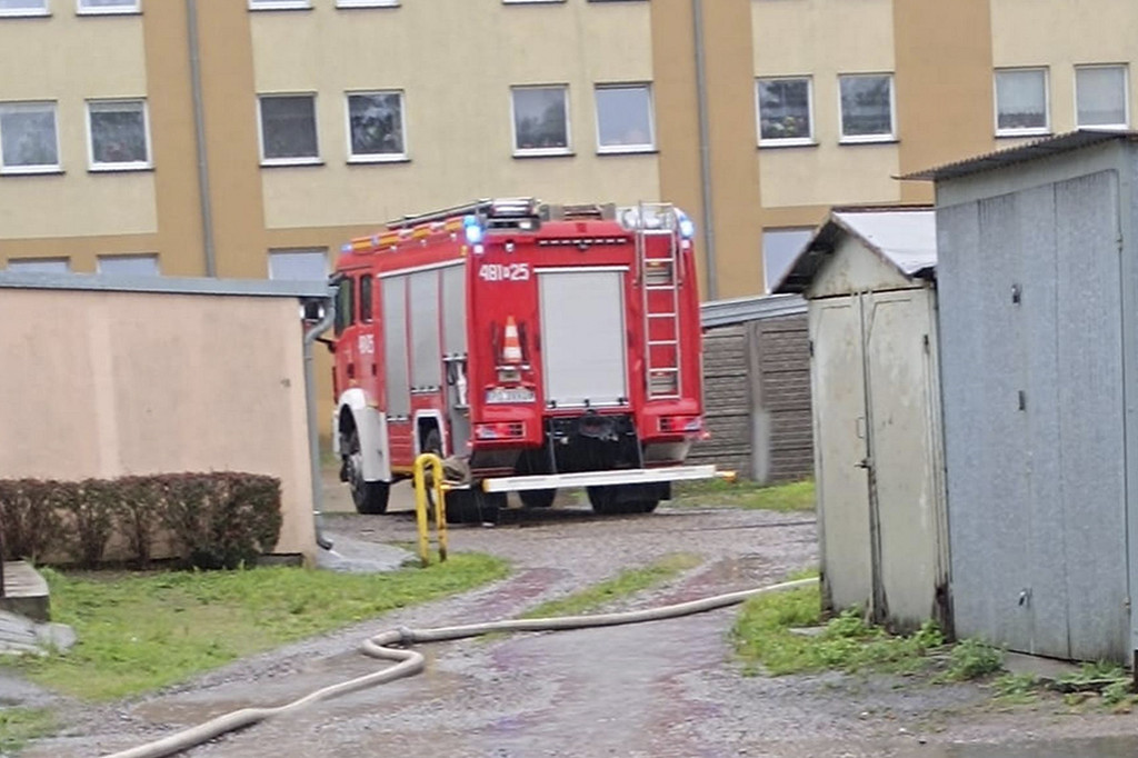 16 interwencji w związku z silnym deszczem