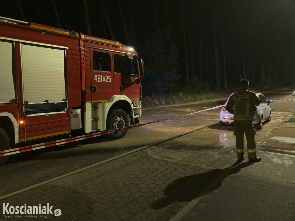 Nocna awaria wodociągowa w Kurzej Górze