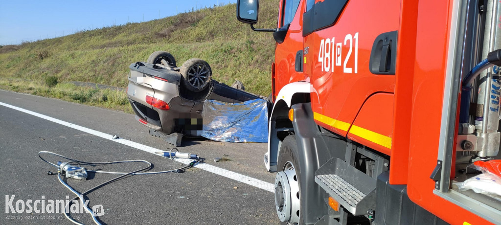 Śmiertelny wypadek na S5. Nie żyje kościaniak