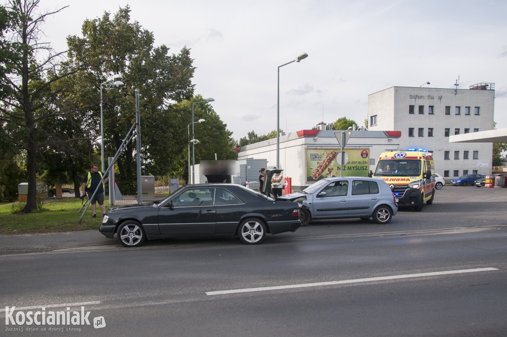 Kolizja na Północnej przy Orlenie