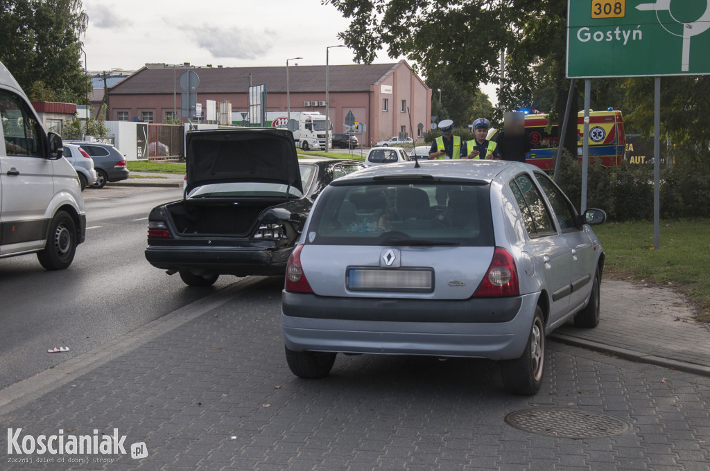 Kolizja na Północnej przy Orlenie