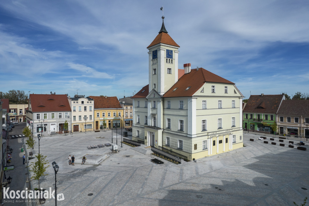 Rynek w Kościanie. Ostatnie szlify