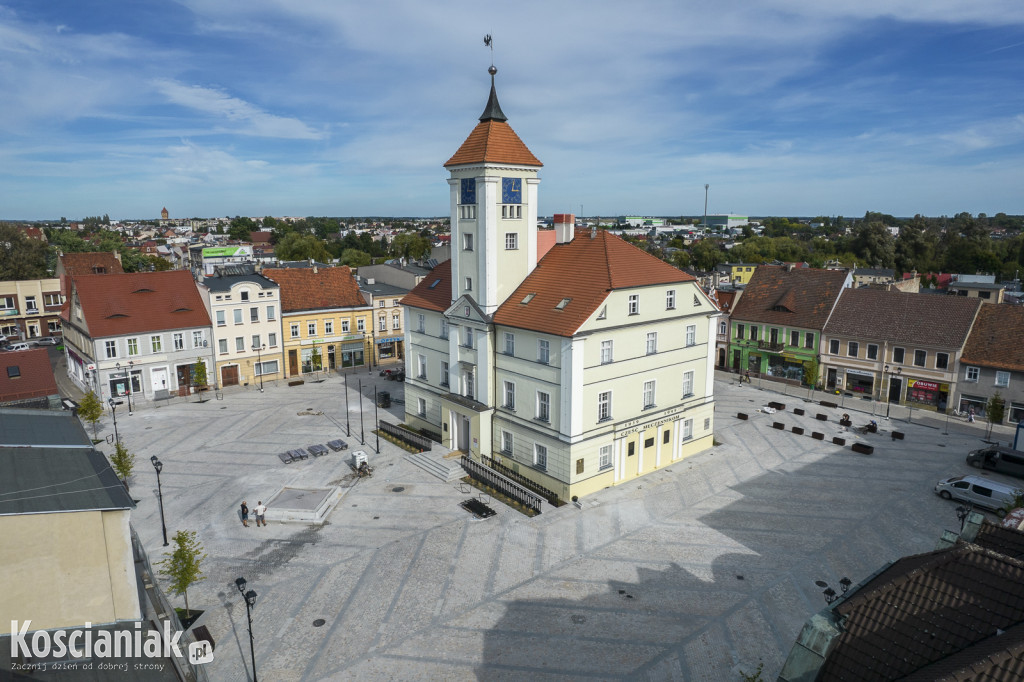 Rynek w Kościanie. Ostatnie szlify