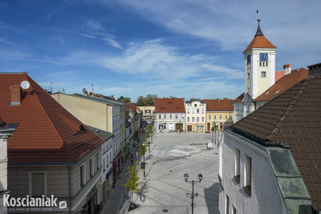 Rynek w Kościanie. Ostatnie szlify