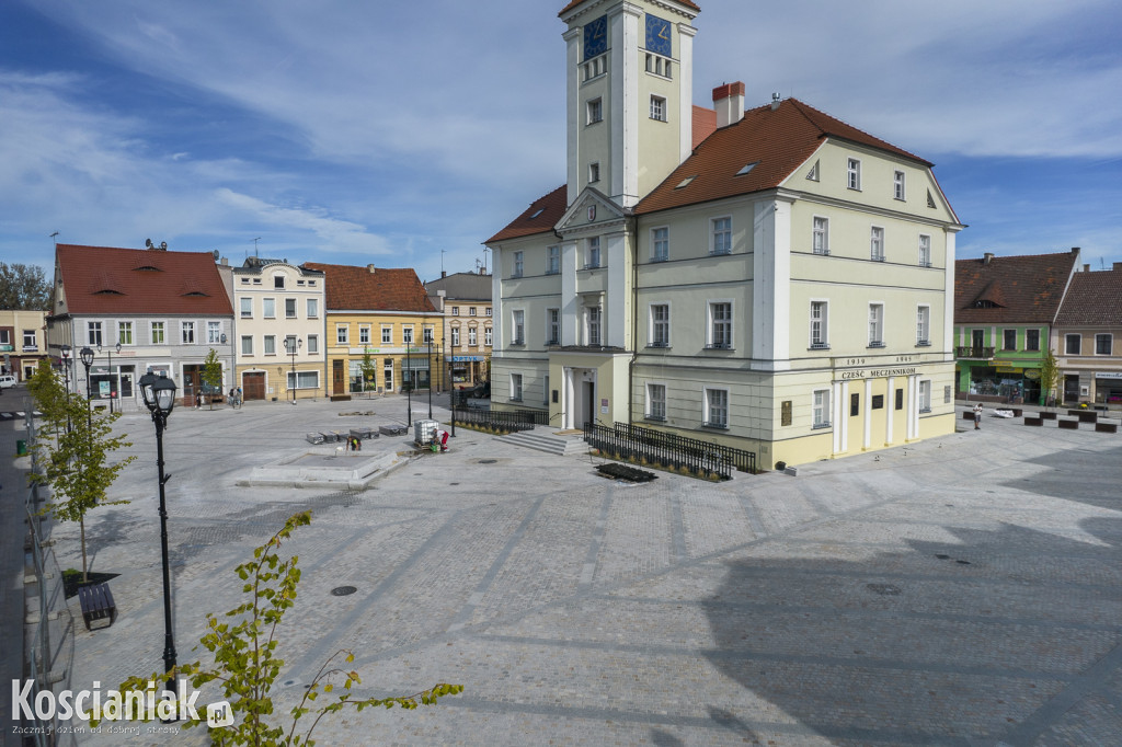 Rynek w Kościanie. Ostatnie szlify