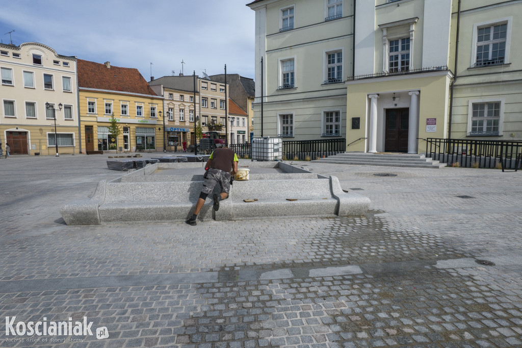 Rynek w Kościanie. Ostatnie szlify