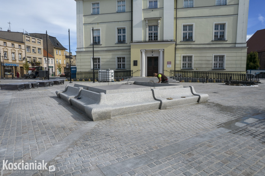 Rynek w Kościanie. Ostatnie szlify